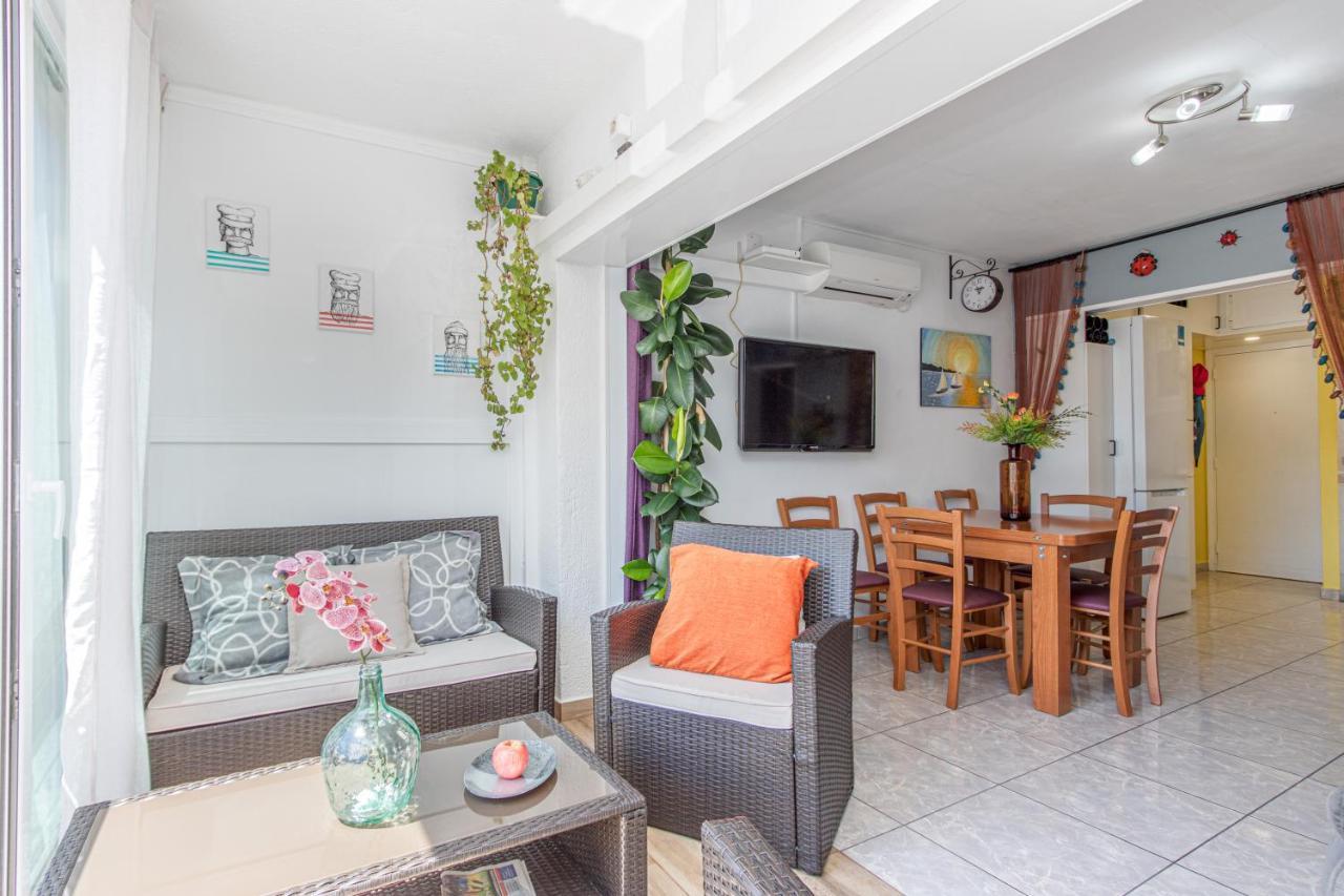 Sand1-Apartamento En La Playa, Centrico, Parking Y Clima Apartman Roses Kültér fotó