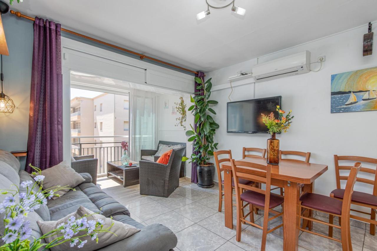 Sand1-Apartamento En La Playa, Centrico, Parking Y Clima Apartman Roses Kültér fotó