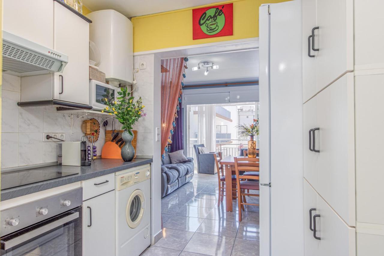 Sand1-Apartamento En La Playa, Centrico, Parking Y Clima Apartman Roses Kültér fotó